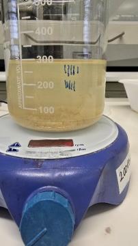 Slika 5 - test CČN DK- obarjanje s FeCl3